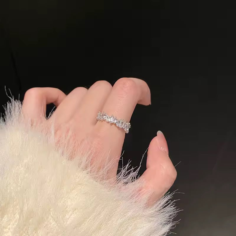 Baguette Luxury Ring – Verstellbar