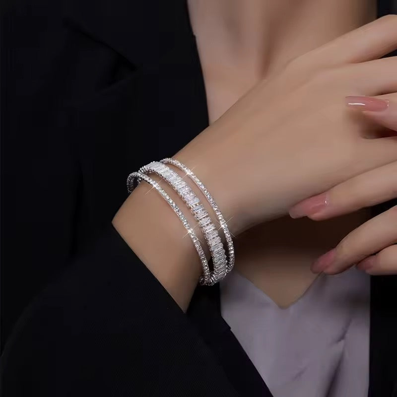 Crystalyn – Elegantes Silberarmband