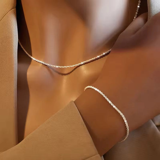 Lumière Duo – Halskette & Armband Set